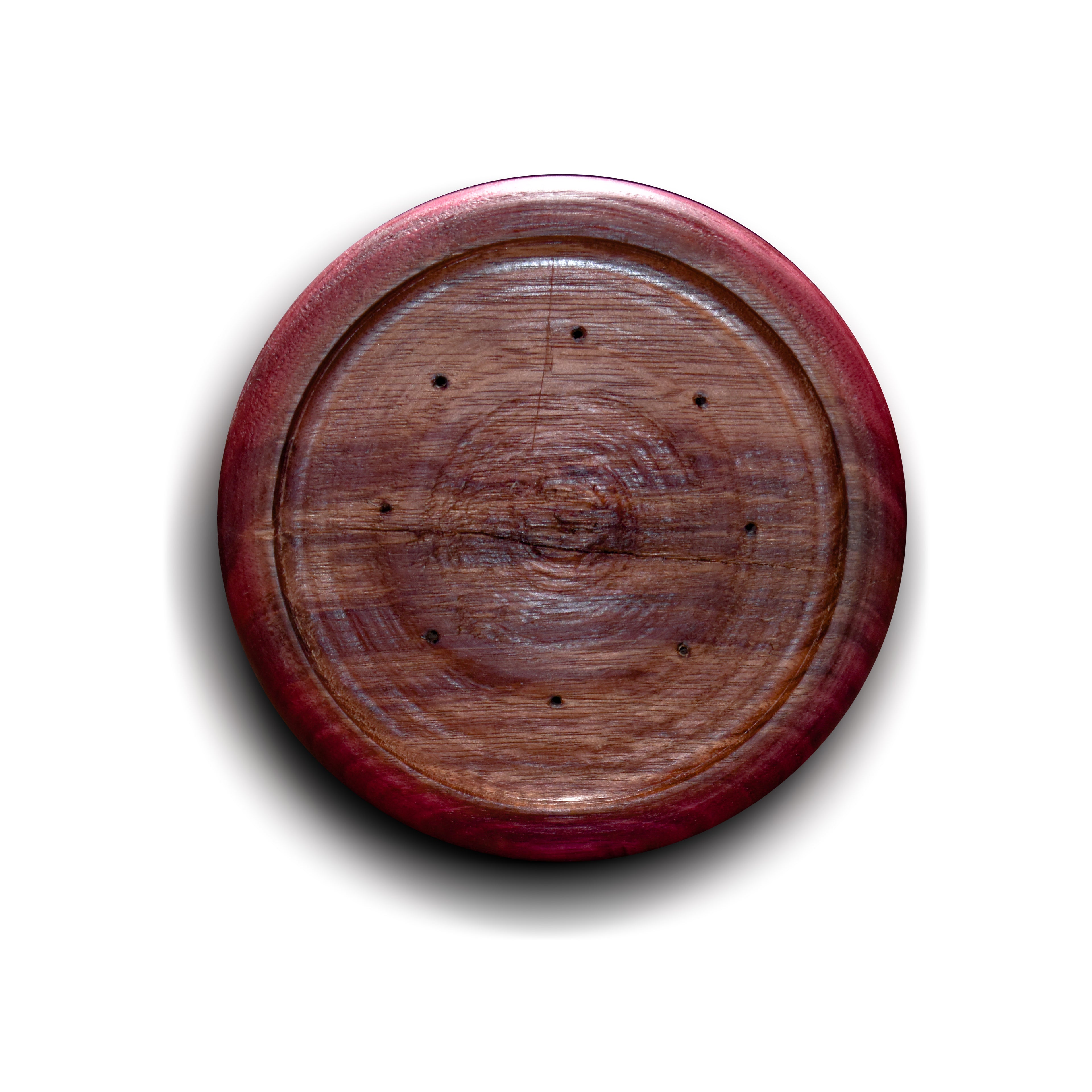 Lost at Sea Purple Heart Wood, Epoxy, and Rope Vessel