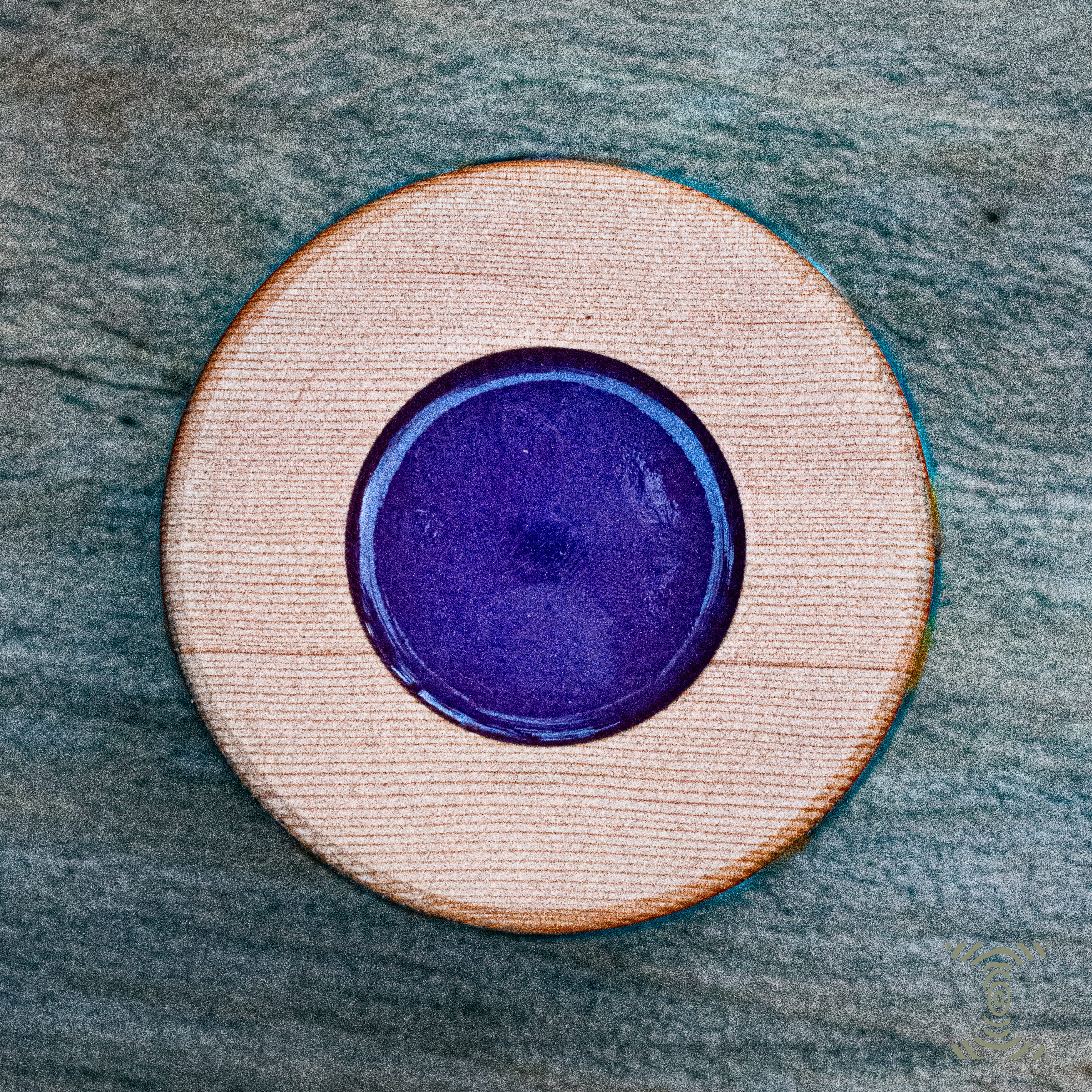 "Deep Turn" Hand Turned Bowling Ball Bowl on Canadian Fir