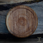 "Julienned" Orange peel in Epoxy Hand Turned Bowl on Zebrawood