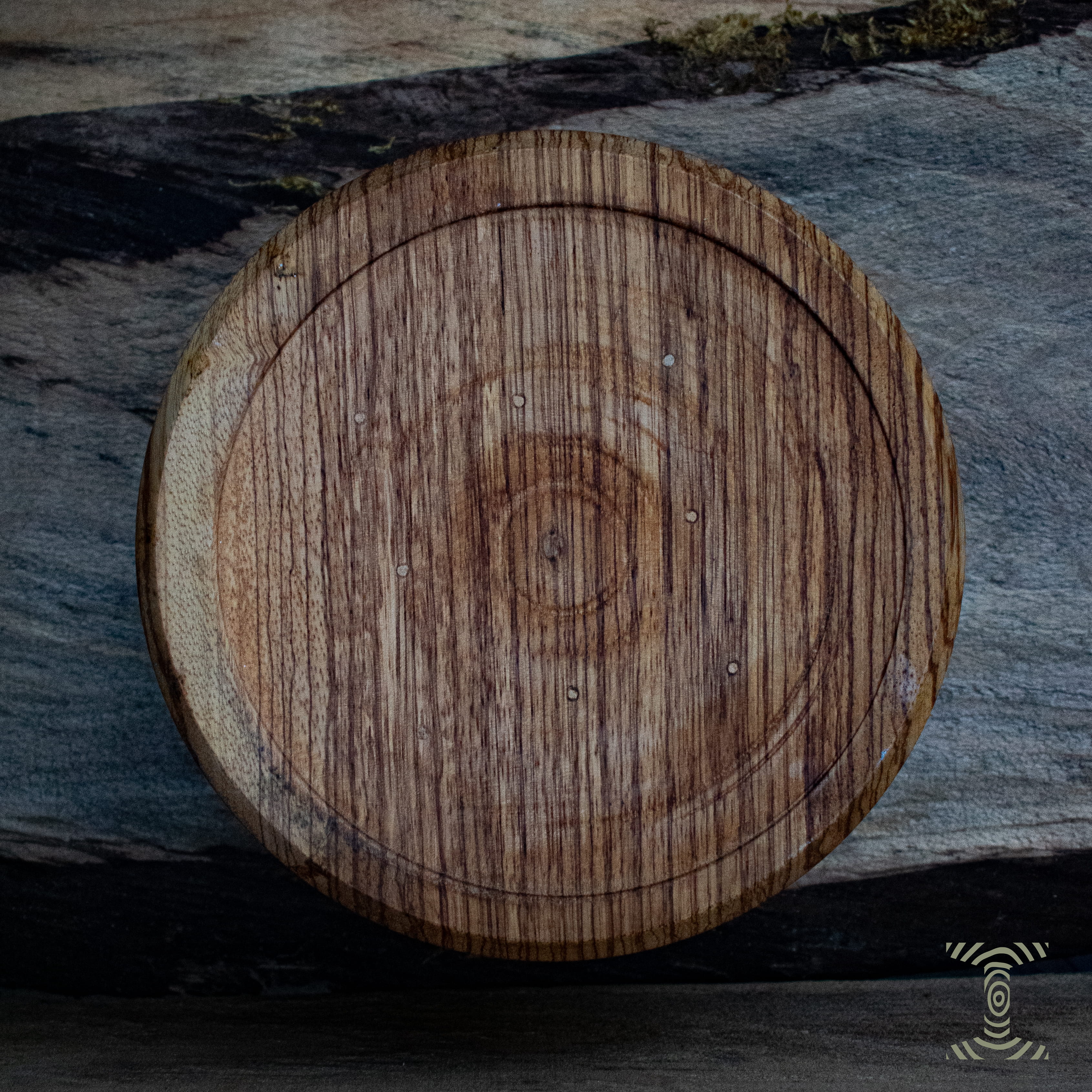 Citrus & Zebrawood Epoxy Decorative Bowl
