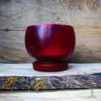 "Pin High" Hand Turned Bowling Ball Bowl on Padauk