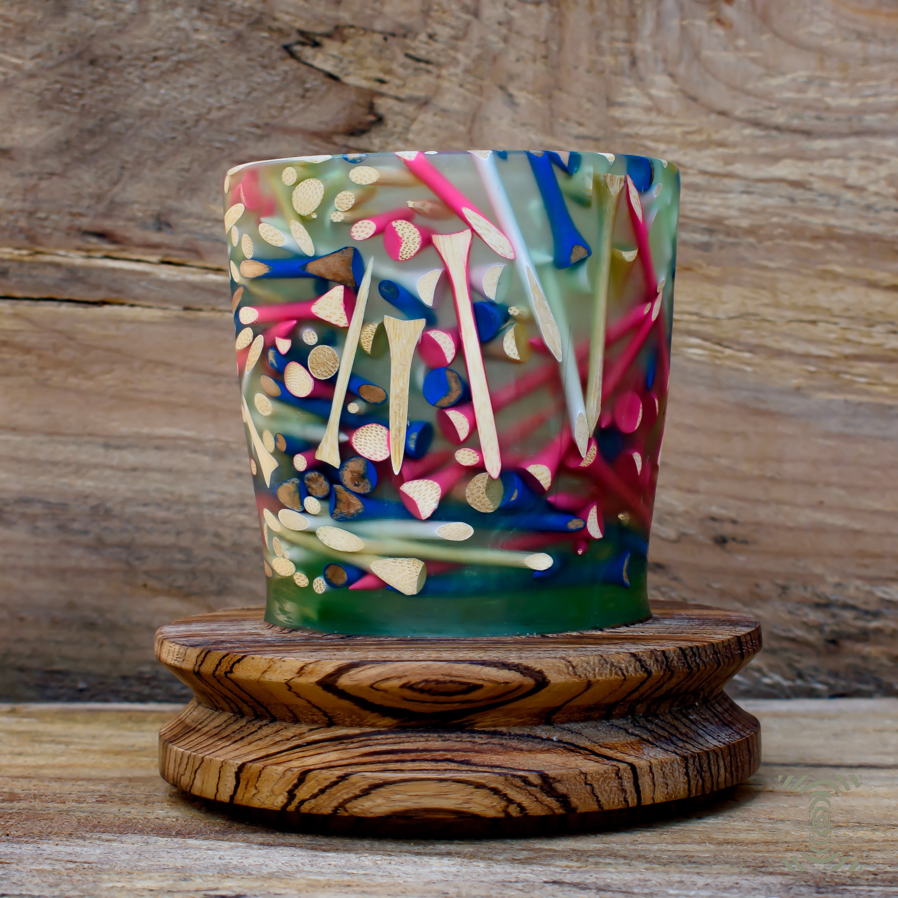 The 19th Hole — Golf Tee Epoxy Vessel