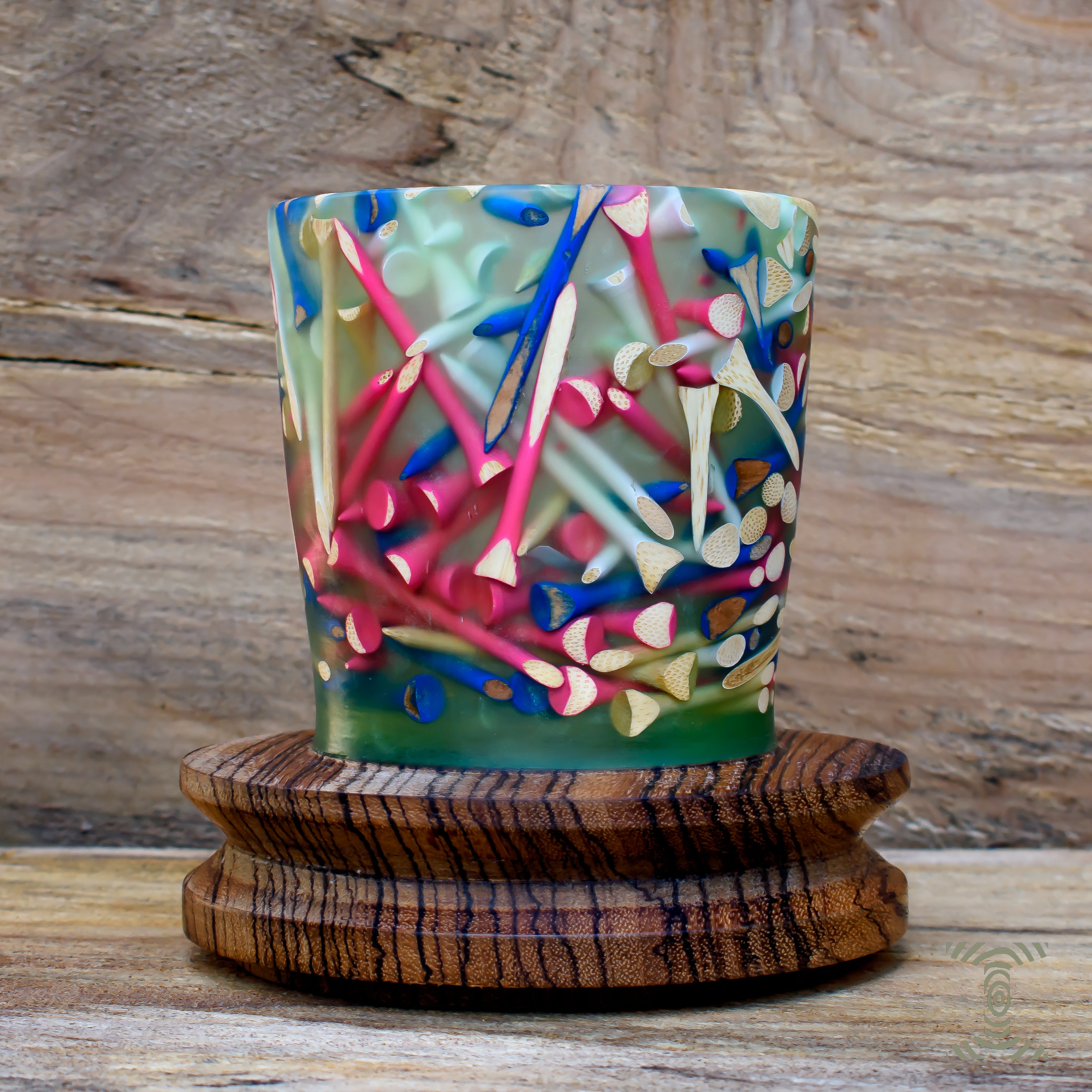 The 19th Hole — Golf Tee Epoxy Vessel